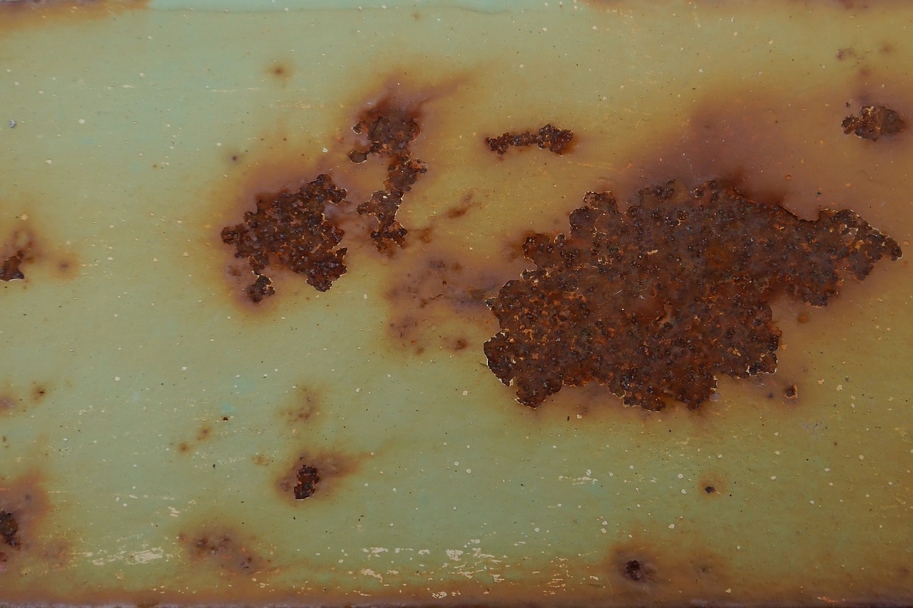 Rusty and Stained Sink